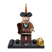 캐리비안의 해적 중세 영국 해군 상어 미니 피규어 블럭, 21.스콤