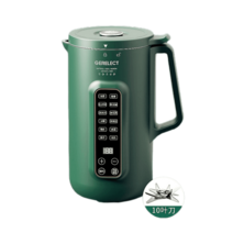 가정용두유제조기 스마트 전자동 죽제조기 이유식 두유기 메이커, 【700ml】소음 저감 대화면 타입+스테인레스 커버