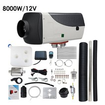 최신형 열풍기디젤 에어 히터 자동차 연료 주차 키트 난방 장비 12V/24V 5kw/8kw 저연료 트럭 버스, 06 12V 8KW
