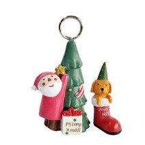 산타 트리 메모클립 2P 장식 소품 세트 카페소품 쿠폰거치대 매장 메모스탠드 원목