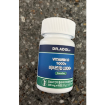 (본사 정품) 닥터아돌 비타민D 건조효모 비타민D3, 1box, 1개