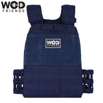 크로스핏 중량조끼 웨이트 플레이트 캐리어 511 WFPC-NA, 1.2kg, 네이비