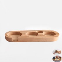 커피 디스트리뷰터 에스프레소 304 스테인레스 스틸 51mm53mm58mm 분배기 도구, 나무 홀더, 58mm