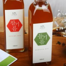 (강원)화천너래안 들기름[180ml], 개