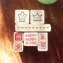 [앳원스]캘리스탬프 캐릭터스탬프 칭찬스탬프, 4.전각 연하