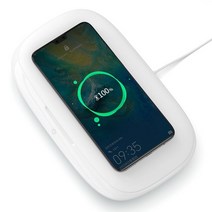 스마트폰살균기 핸드폰살균기 휴대폰살균기 nillkin mobile phone sterilizer 5v uvc 소독 상자 다기능 휴대용 자외선 소독기 무선 충전, 무선 충전기