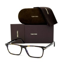 톰포드 FT5681-B 052 Havana / 블루 블럭 54mm 안경 TF5681-B