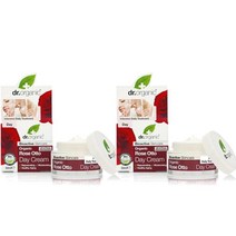 Dr Organic Rose Otto Day Cream 닥터오가닉 로즈 오또 데이 크림 50ml 2팩