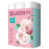 모나리자 플라워 2겹 40m 30롤 물에 잘풀리는 화장지, 중앙공원 1