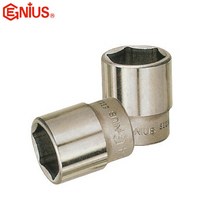 지니어스/6각 12각 핸드소켓/복스알/1/2(12.7mm)/선택, 6각 규격41mm