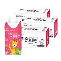 함소아 어린이 단백질 음료 키온 프로틴 딸기맛, 200ml, 54개