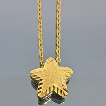 별 순금목걸이9 24k 7.5g(2)+18k장식 DS