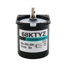 1 마력 모터 68ktyz 동기 영구 자석 28w ac 0v 220v 기어드 속도 2 5rpm 0rpm 높은 토크 00kg cw ccw 정방향 반전, 110v 40rpm