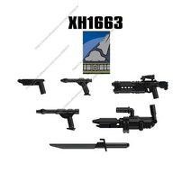 1PCS Action Figures accessories Building Blocks toys Series TV6101 TV8001 TV8002 TV8003 TV8004 TV800, [49] XH1663