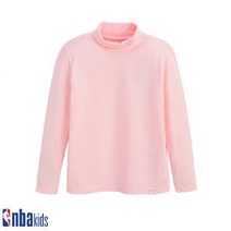 [NBA KIDS] [믿고 사는 브랜드] 겨울 여 아 소프트컬러 폴라티셔츠 K214TS61
