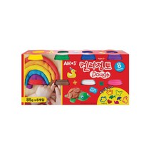 신나라-닷컴_아모스 컬러점토 Dough 85gX8색 찰흙 교구용지 공예지 지점토 미술용 공예용 용지 교구용_ tlsskfk, 이상품찜!, 신-컴-선택사항없습니다