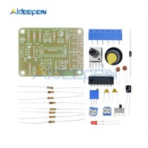 ICL8038 모놀리식 기능 신호 발생기 모듈 DIY 키트 사인 스퀘어 삼각형 주파수 발생기 커패시터 인덕터 1 세트 전자 부품 액세서리 소스, 한개옵션0
