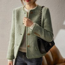 무드무드 이니스 트위드 모직 자켓