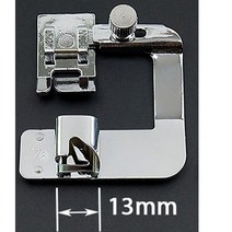 13 19 22mm 국내 재봉틀 발 노루발 형제 가수 가정용 재봉 도구 압연 밑단, [02] 13mm