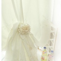 릴리패브릭 광폭)커텐지 초대폭 울타리꽃-1337 원단 천 C11