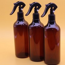 제이큐 스프레이 헤어스프레이 업그레이드 고급형 건스프레이 공병 500ml 브라운 갈색 500ml- X 4매입