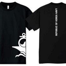 반프린팅 마크 반팔 컬러 티셔츠 공군 밀리터리 반팔티 로카 로카티 티 로카반팔티