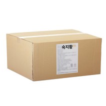 숙지황 20kg, 1개