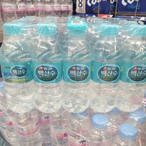 백산수 330ml x 20개입 국내산 생수 미니패트, 4개