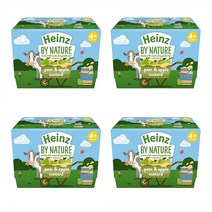 Heinz Pear & Apple Custard 하인즈 배 사과 커스타드 유아 간식 100g 16개