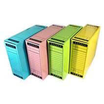 [문구조아] 문서 보관상자 서류 정리 보관박스 노랑, 1개