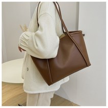 미리미터 가죽 대용량 숄더백 빅백 쇼퍼백 파우치 포함 가벼운 직장인 대학생 가방