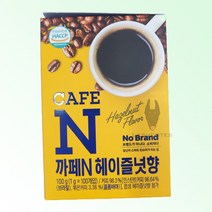 노브랜드 까페N 헤이즐넛향 1g 100개입, 4개