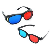 [힘찬쇼핑]3D 입체안경 일반형/고글형 쓰리디안경 3D입체안경 쓰리디 3d 입체안경 고글 3d안경 3D안경 적청안경 에너글리프, 고글형