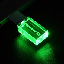 usb 플래시 카드형 특히한 귀여운 대용량 새로운 드라이브 고속 쓰기 읽기 메모리 스틱 다채로운 led 라이트 파이오니아 dj 프리미엄 pendrive 32gb 64gb, 4기가, 녹색 주도