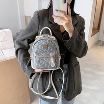 미니 백팩 여성 캐주얼 심플 코디 미니멀