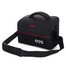 캐논 카메라 가방 일안반사 마이크로 일안가방 휴대용 EOS r 200d 650d 700d 750d 80d 6d 60d, 방수 블랙 Eos (선물)