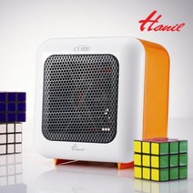 [한일] 탁상용 미니 큐브 전기 온풍기 HEF-720