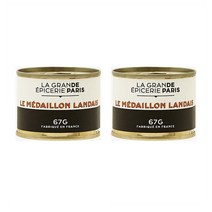 La Grande Epicerie de Paris 라 그란데 에피세리 드 파리 더 랑드 메달리온 테린느 67g 2개, 1세트