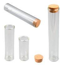 작은 유리병 미니 코르크 마개 50 80 100 120 ML 코르크마개병, 4. (120mm)