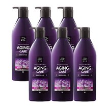 미쟝센 에이징 케어 콜라겐 헤어 샴푸, 680ml, 6개