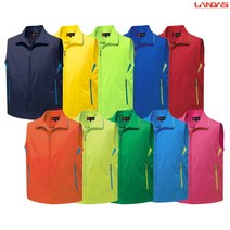 [랜더스] 남자 여자 단체복 회사 사무실 유니폼 작업복 카라 조끼 LD600