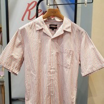 테이트 테이트 오픈스트라이프 카라셔츠 KA8U4-MRC180