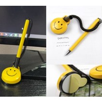 창구볼펜 상담 데스크 부착 펜 인포 분실방지 스프링 메모펜