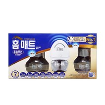 홈매트 홈솔루션 전자모기향 훈증기 + 훈증액 리필 29ml x 3p EMV-110HST, 2세트
