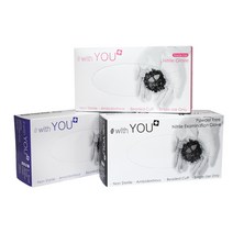 WithYou 니트릴 장갑, 백색, 소(S), 1개