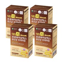 닥터지 지근억 비피더스 프리미엄 유산균 프로바이오틱스 락토바실러스 에시도필러스, 4박스, 30포