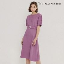 (정품)더아이잗뉴욕 (더아이잗) 턱 슬리브 린넨 원피스 +벨트포함 IL6P0OP57