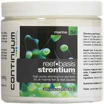 Continuum Aquatics Reef-Basis Strontium high-purity strontium in dry form for all marine fish & r, 1