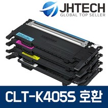 삼성 CLT-K405S 토너 SL-C422 C473W C423 C473 C472 C472W FW, 1Ea, 삼성 SL-C422 토너 CLT-K405S 완벽호환 검정