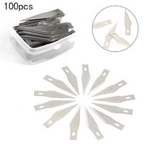 우드카빙나이프 50100pcs 11 diy 나무 조각 칼 sk5 공예 조각 x acto exacto 취미 도구 절단 블레이드 83, 100개